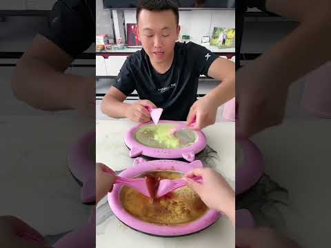 BIKIN ICE CREAM ROLL HOMEMADE  #labubu #funny #sakura