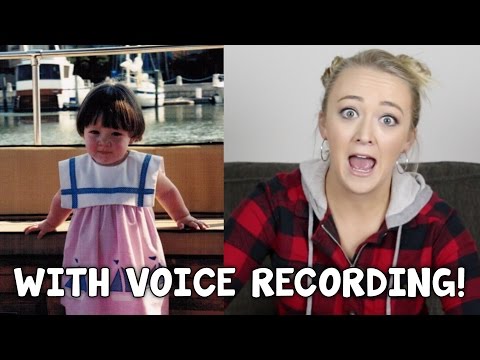 HOW MY VOICE SOUNDED AS A BABY!