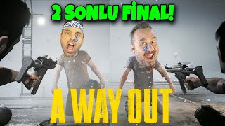 BİRİMİZ HAİN ÇIKTI! 2 FARKLI SONU DA OYNADIK! SESEGEL ve ÜMİDİ PS5 A WAY OUT 2025 FİNAL