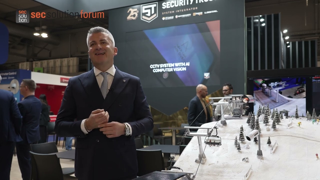 secsolutionforum a Sicurezza 2025 con Rudy Zucca, CEO di Security Trust