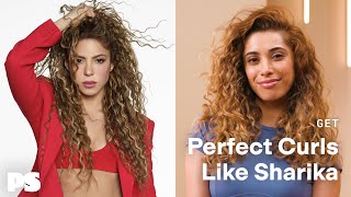 How to Style Perfect Curls Like Shakira's | Reporting For Beauty