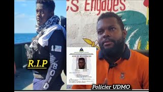 Lapolis mete Avi Rechech dèyè   Polisye UDMO sa ki touye yon lot Polisye BOID nan debisi daprè DCPJ