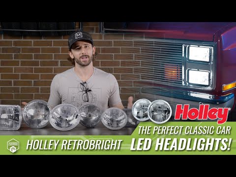 Holley RetroBright Classic LED Sealed Beam Headlights