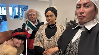 Se dejaron venir los superhéroes de la Independencia ￼