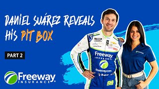 Exclusive Behind the Scenes: Daniel Suarez's Pit Box at TrackHouse Racing Shop