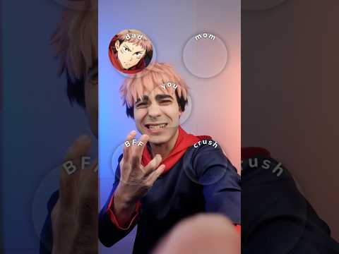 Yuji Itadori won the filter lottery 😂🎉 | #anime #jujutsukaisen #jjk #cosplay #yujiitadori