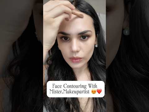 Face Contouring With Mister.Makeup #shortsfeed #makeup #contour #contouring #makeuphacks