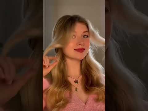tutorial for the heatless curls in beginning is UP now on my channel! ?⭐️? #hair #charlotteelise