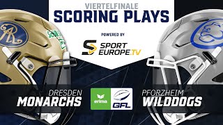 Dresden Monarchs vs. Pforzheim Wilddogs | Highlights - ERIMA GFL | SDTV