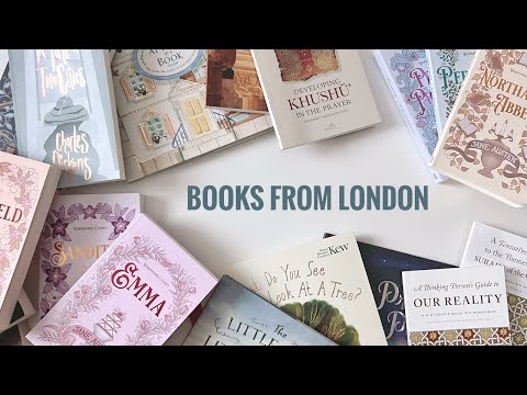 📚 a huge book haul // books from bookstores in London
