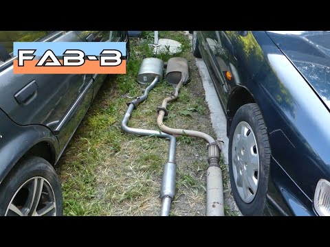 Je remplace l'échappement de la Honda Accord 2.0i LS. Il manque juste 30cm 😅