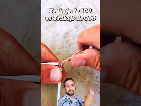 Trabajo de $100 vs Trabajo de $300 #elcesar #trabajo #calidad #barato #caro