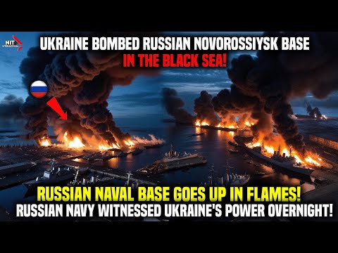 Putin Received Terrible News! Ukraine Suddenly Turned Russian Novorossiysk Naval Base into Hell!