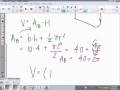 Volume and Area Formulas