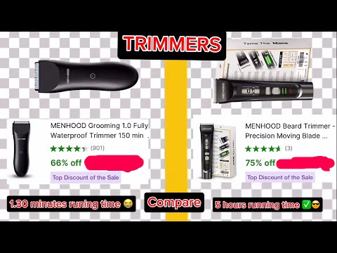 इतना सस्ता✅😳Best Trimmers Compare for you