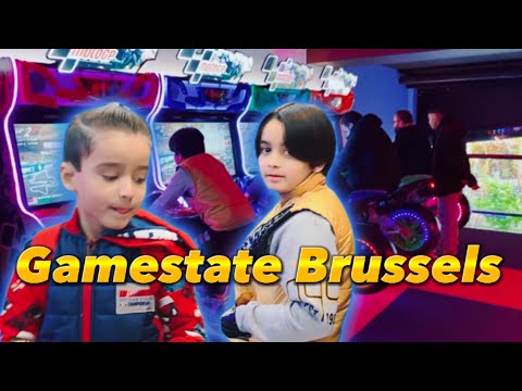 Gamestate Brussels Playing Game With My Sons | Bruxelles 2023 Video | Gamestate Brussels #youtube