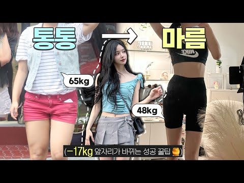 65kg➡️48kg 유지중🙏운동극혐러의 쉽고 확실한 다이어트 성공 꿀팁 ft.술도 쌉가능⭐️