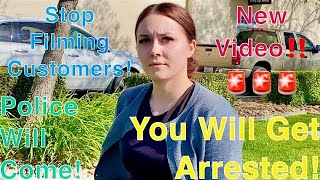 "Our Customers Are FEELING Uncomfortable, You Need To Stop Filming Or I Will Call Police On You"
