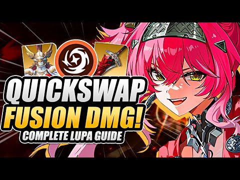INSANE FUSION BUFFS! Everything About Lupa: A COMPLETE Guide & S0 Showcase (NORMAL & QUICKSWAP)