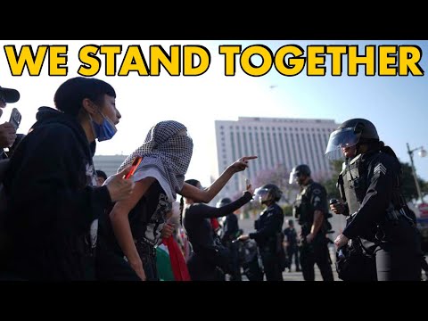 This Is What Solidarity Against Fascism Looks Like in LA