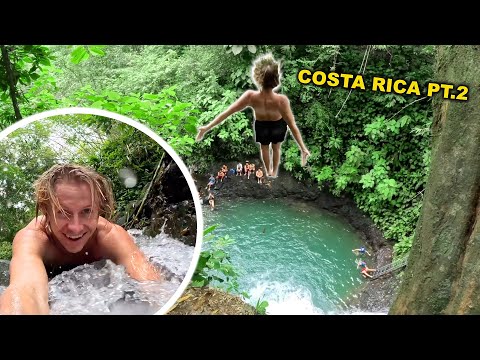 Cliff Jumping Jungle Waterfalls (Costa Rica pt.2)