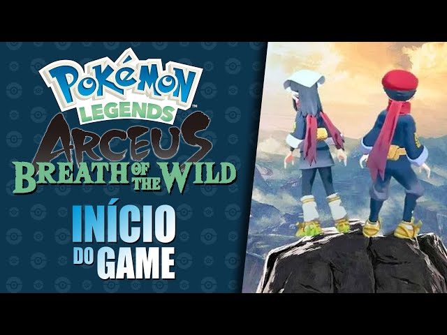 INÍCIO DO GAME THE LEGEND OF POKÉMON - BREATH LEGENDS OF ARCEUS