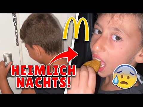MITTERNACHT heimlich McDRIVE mit kleinen Bruder😂 | JamooTv