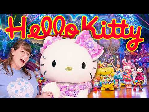 Inside The Hello Kitty Theme Park - Cutest Theme Park EVER?