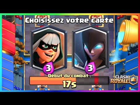 Clash Royale DÉFI DU TIRAGE de la VOLEUSE ! NOUVELLE CARTE LEGENDAIRE Mise à Jour !