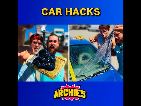 Probando los TRUCOS DE COCHE más LOCOS 🚗😍 Quitando los arañazos del coche con aceite de coco 😱