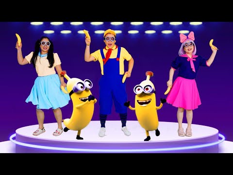 Banana Song & CHICKEN BANANA + MORE | Kids Funny Songs