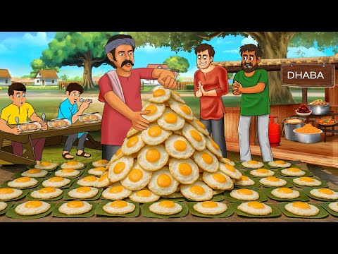 100 बॉईल एग आमलेट | Moral Stories | Hindi Kahaniya | Hindi Fairy Tales | Stories In Hindi