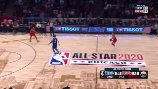 Trae Young Half Court Buzzer Beater!| Team Giannis Vs Team Lebron| 2020 NBA All-Star Game