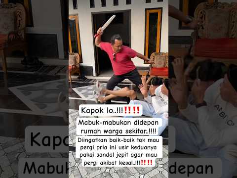 ❗️kang Dedi Mulyadi ‼️azab preman tukang mabuk #bangrenggochannel
