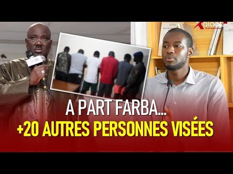 A part Farba Ngom, plus de 20 autres personnes visées - Avec Baye Ndongo Fall