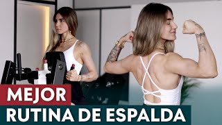 Mejor Rutina de Espalda para MUJERES en GYM