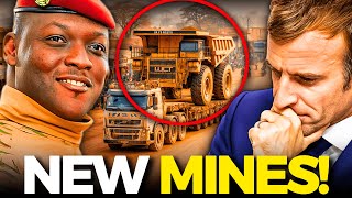 Ibrahim Traore Massive Mining Equipment Arrives in Burkina Faso