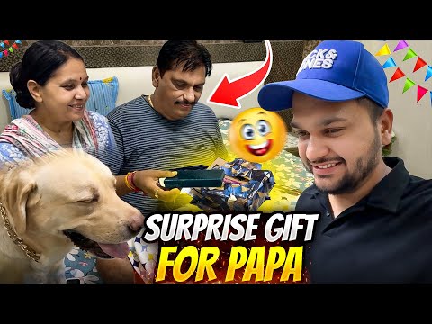 Surprise Gift For Papa 😍 From YouTube Income. #vlog