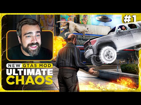 Can You Beat GTA 5 With 600+ CHAOS Effects? - Ultimate Chaos Mod #1