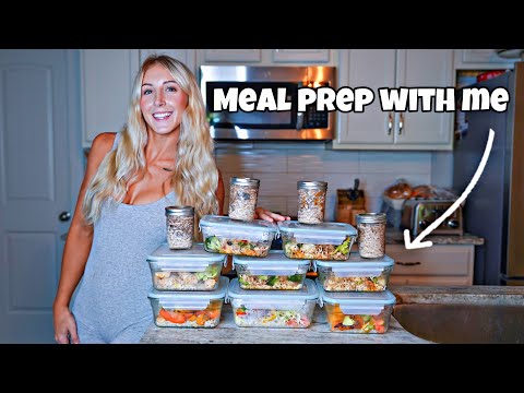 My Full Day of Eating + Meal Prep!