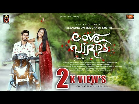 LOVE BIRDS tulu Musical Video Song|Chandu Borkala|Abhishek Poojary Mudimar|Chaithra Kadambar