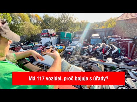 Vlastní 117 vozidel, proč bojuje s úřady?