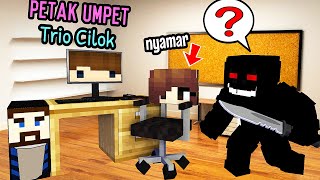 TRIO CILOK MAIN PETAK UMPET di KANTOR TERBENGKALAI DI MINECRAFT!! 😨😨