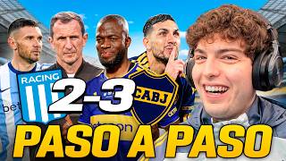 DAVOO XENEIZE REACCIONA AL PASO A PASO DE RACING 2 BOCA 3 - COPA ARGENTINA - 4TOS DE FINAL  (2026)