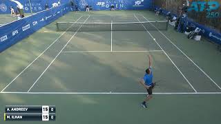 Adrian Andreev (Q) vs. Marsel Ilhan (WC) ATP Antalya, Turkey (R32) 08.01.2021.