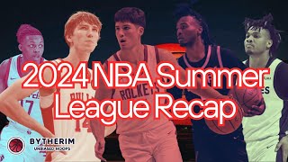 2024 NBA Summer League Recap