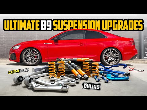 The ULTIMATE B9 Suspension Upgrades! Audi S4 / S5