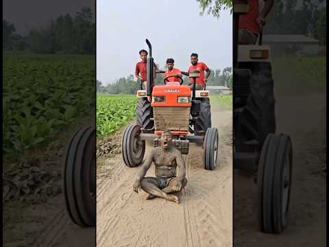The tractor infornt statue water11#Al