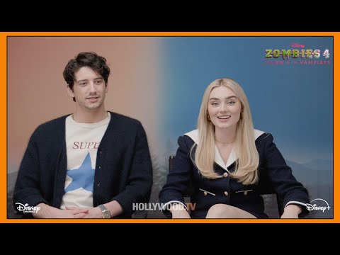 Meg and Milo talk ZOMBIES 4 - Hollywood TV