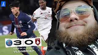 "VLOG" 😍 DRO, GRANDE PREMIÈRE ! (PSG 3-0 FCM) #psg #metz #ligue1 #football #vlog #paris 🔴🔵